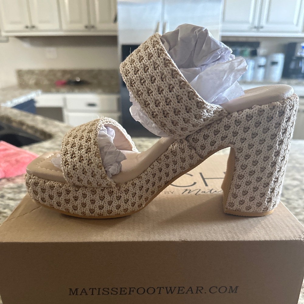 Matisse platform heel